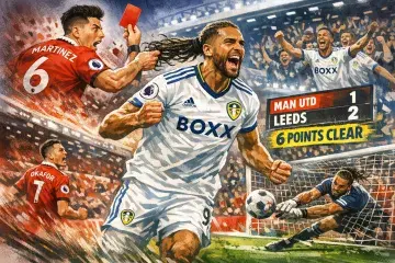 Calvert-Lewin Puts Martinez Red Card Behind Him as Leeds Secure Vital Points